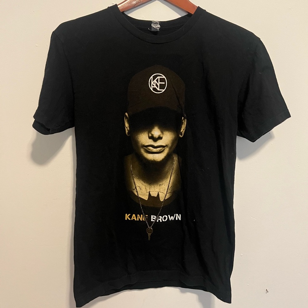 Kane Brown Tour 2016 Black Graphic Band Tee Size Small